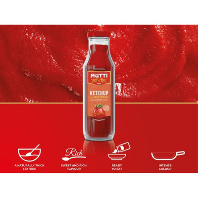 Mutti Ketchup mit 40% weniger Zucker und Datterini-Tomaten 300g