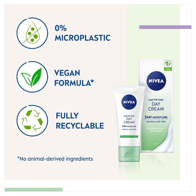 Nivea Mattifying Day Cream for combination skin 50ml, imported from the UK