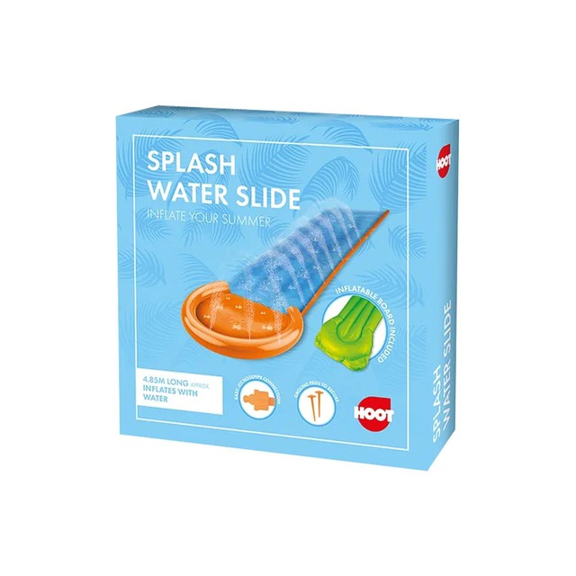 Hoot inflatable splash water slide - British product