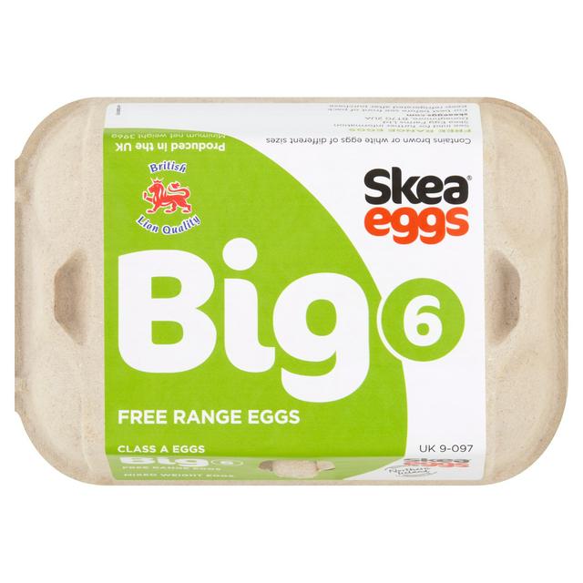 Skea Eggs Big Free Range Eggs x6