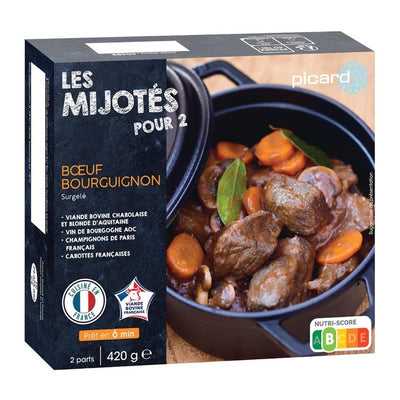 Picard Fransk Biff Bourguignon Frossen Rett 420g