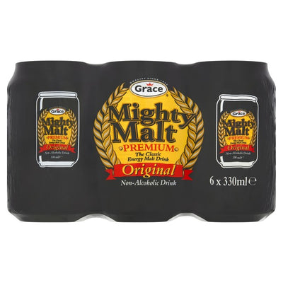 M&S Grace Mighty Malt Energy Drink 6 x 330ml- Buy online at McGrocer