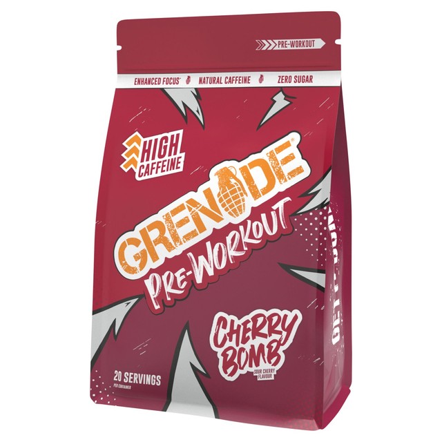 Grenade pre-workout supplement Cherry Bomb 330g, UK version