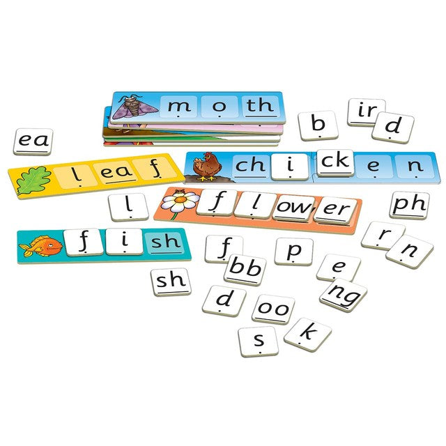 Orchard Toys Match & Spell Next Steps educational game, imported from the UK