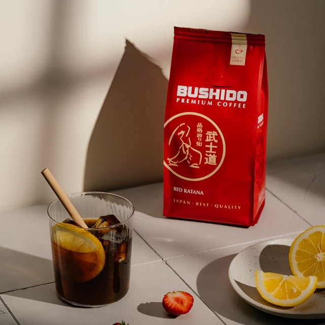 Bushido Red Katana ground coffee 227g - British product
