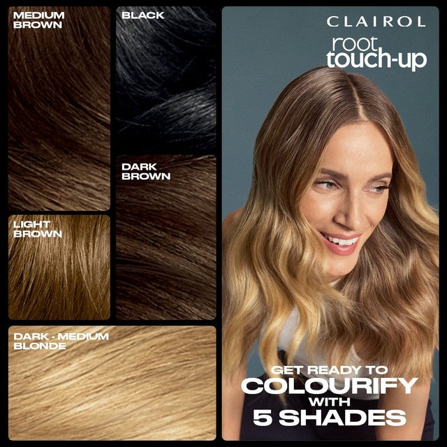 Clairol root touch up spray dark medium brown - British product