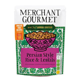 Merchant Gourmet rice and lentils mix Persian style (British brand)