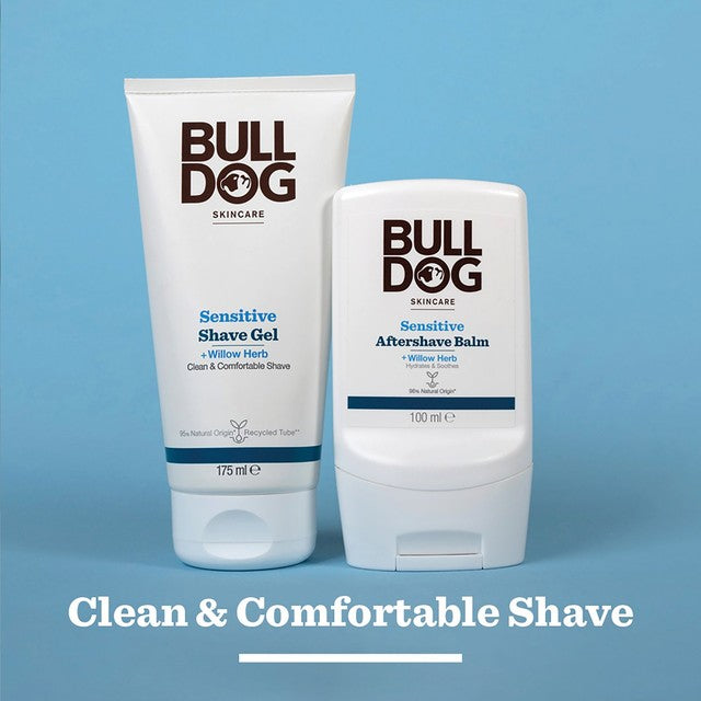 Bulldog sensitive shave gel 175ml - British product