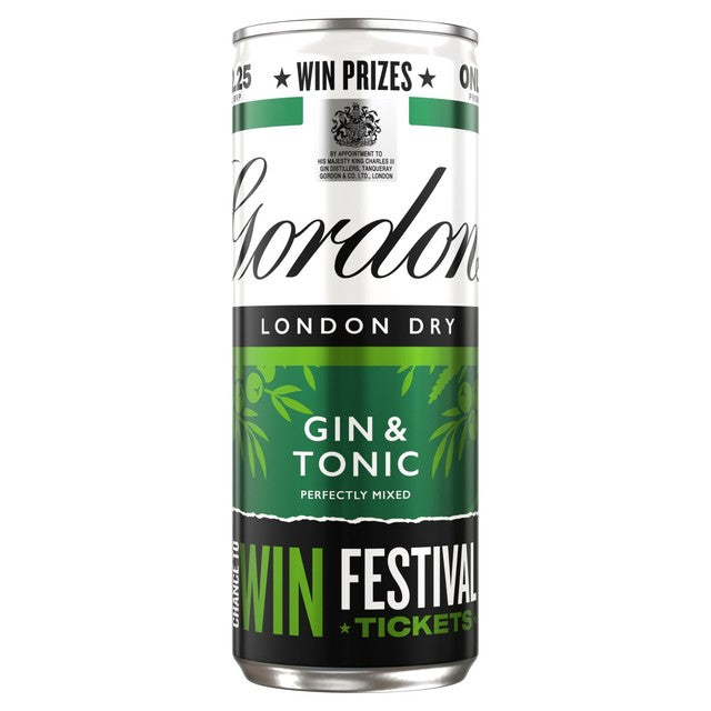 Gordon's Gin und Tonic Dose 250ml, UK-Version