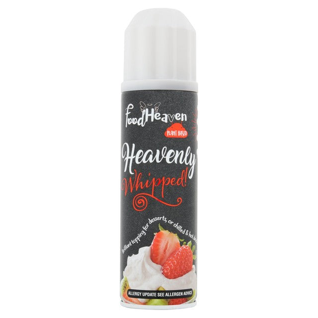 Food Heaven plant based whipped cream 200ml - British product