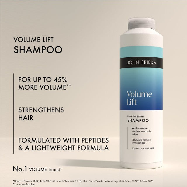 John Frieda Volume Lift Lightweight Shampoo - British product