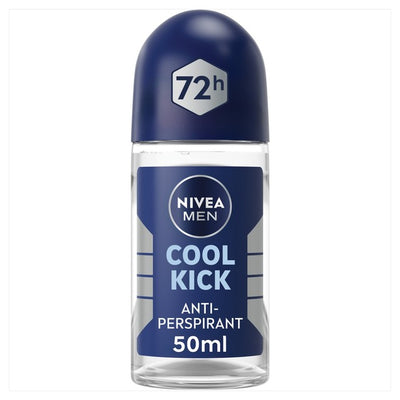 M&S Nivea Men Cool Kick Anti-Perspirant Deodorant Roll-On 50ml- Buy online at McGrocer