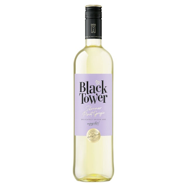 Black Tower Silvaner Pinot Grigio white wine 75cl - British product