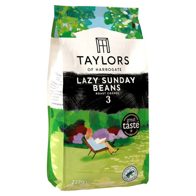Taylors Lazy Sunday coffee beans 200g (British brand)