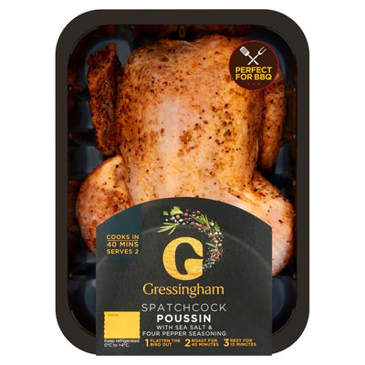 M&S Gressingham Spatchcock Poussin mit Salz & Pfeffer 450g - Online bei McGrocer kaufen