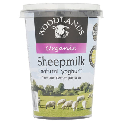 Woodlands Organic Sheep Milk Yoghurt Creamy Texture 450g