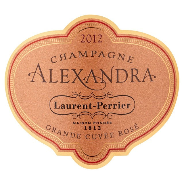 Laurent-Perrier Cuvee Alexandra Rose 2012 champagne 75cl, UK version