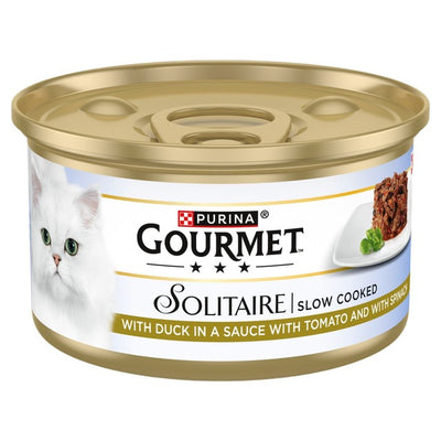 M&S Gourmet Solitaire Duck Wet Cat Food 85g- Buy online at McGrocer