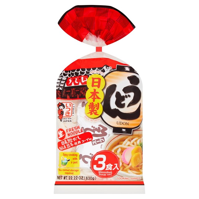 Itsuki Udon with Soup noodles 627g, UK version