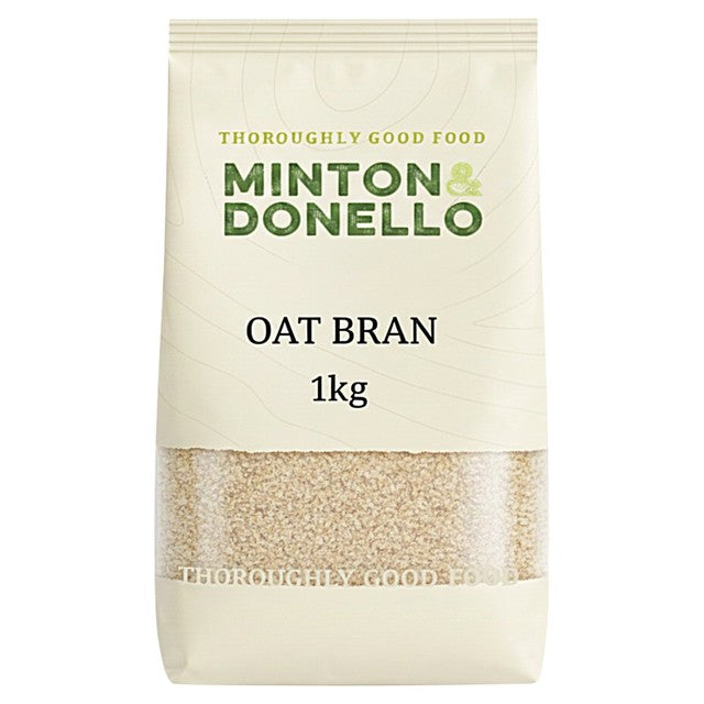 Minton & Donello oat bran cereal 1kg, imported from the UK