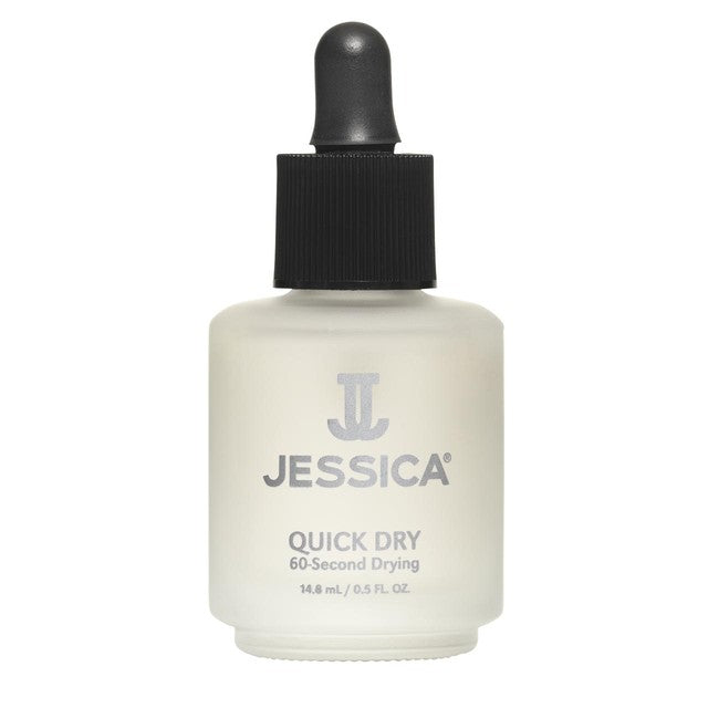 Jessica Quick Dry nail top coat 14.8ml, imported from the UK
