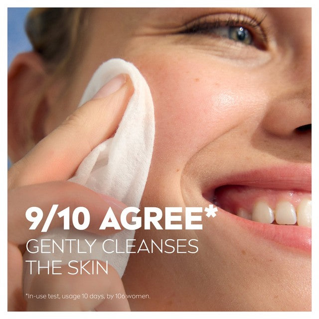 Nivea Biodegradable Micellar Cleansing Face Wipes 25 Pack, imported from the UK