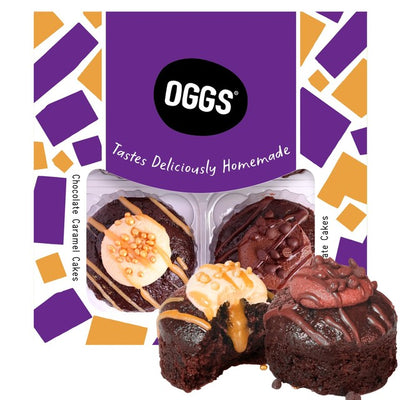 M&S OGGS Chocolate and Chocolate Caramel Cake Selection Box- Buy online at McGrocer