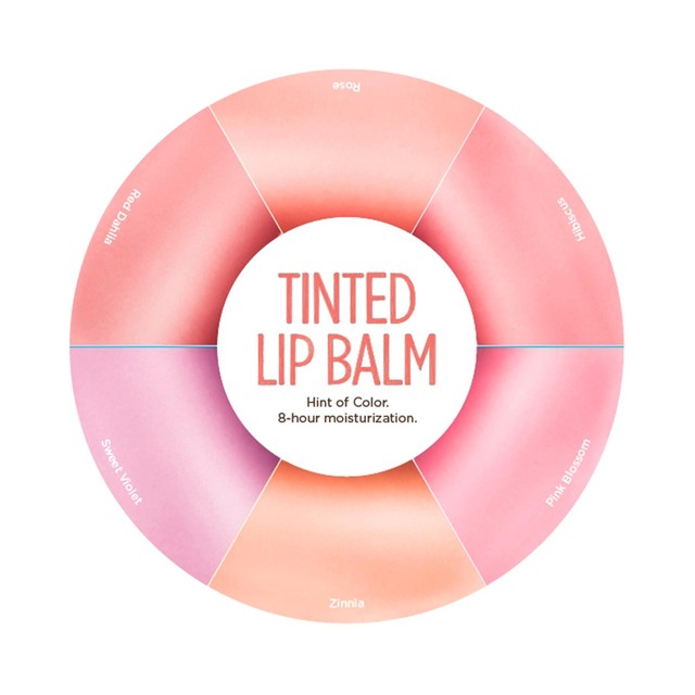 Burt's Bees lip balm Red Dahlia 4.25g - British product