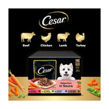 Cesar dog food pouches Favourites in Sauce 24x100g - British product