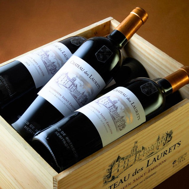 Edmond de Rothschild red wine Chateau des Laurets 75cl - British product