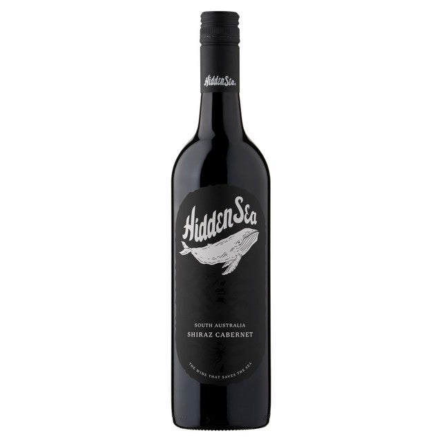 The Hidden Sea Shiraz Cabernet red wine 75cl (British brand)