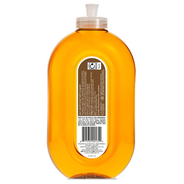 Method Wood Floor Cleaner Almond Scented 739ml, imported from the UK
