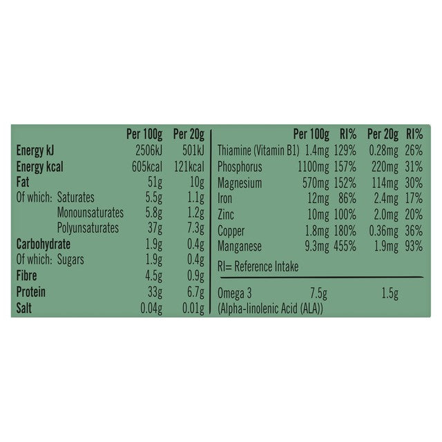 Linwoods Shelled Hemp Seeds 200g, UK version