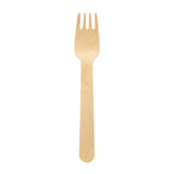 BioPak wooden forks 10 per pack - British product