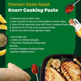 Knorr roasted chicken lemon and pepper cooking paste 165g, UK version