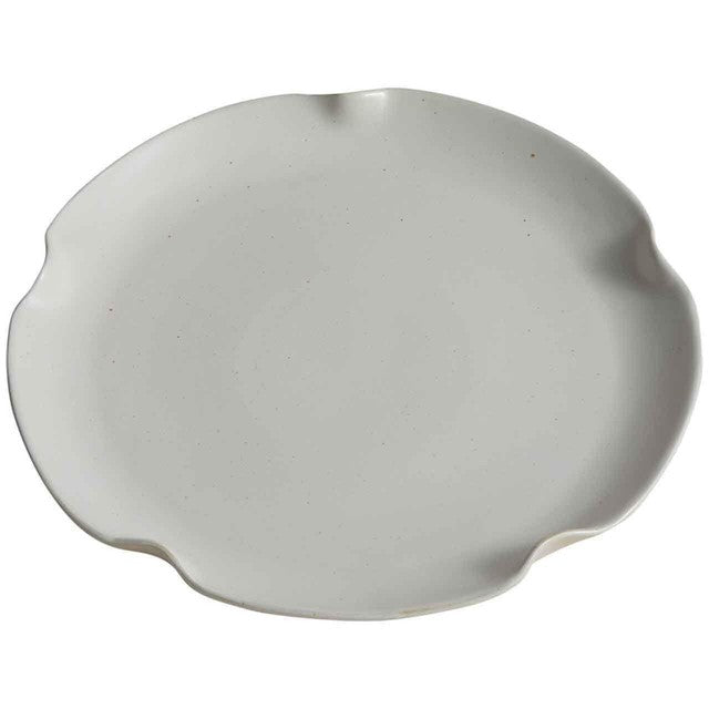 M&S scallop dinner plate cream 27cm, UK version