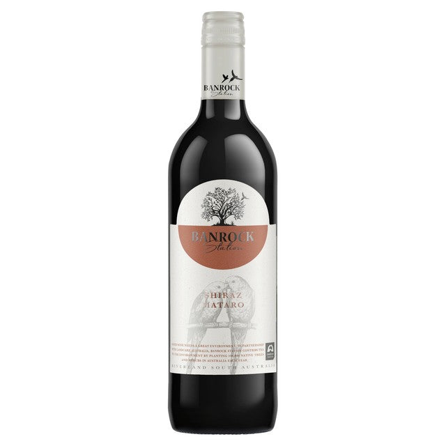 Banrock Station Shiraz Mataro red wine 75cl - British product