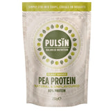 Pulsin unflavoured pea protein powder 250g, imported from the UK