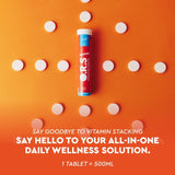 O.R.S orange electrolyte tablets 20 count, imported from the UK