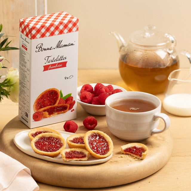 Bonne Maman raspberry tartlet 135g - British product