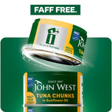 John West tuna chunks in sunflower oil 4 x 125g, UK version