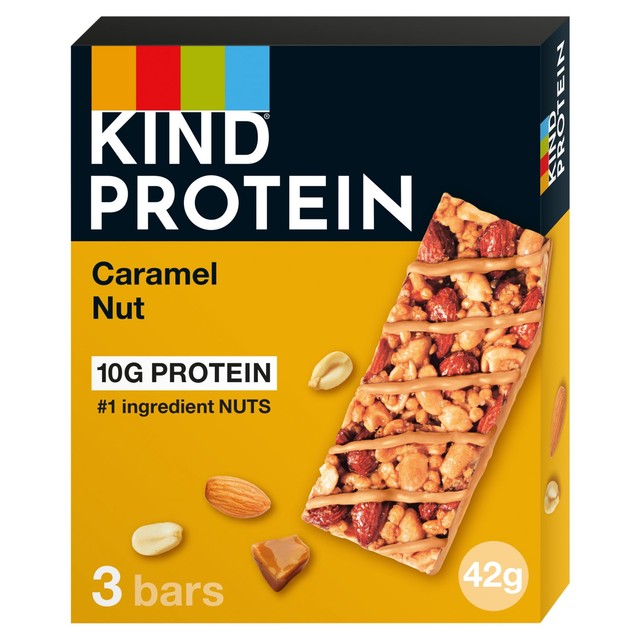 KIND protein caramel nut multipack 3 bars - British product