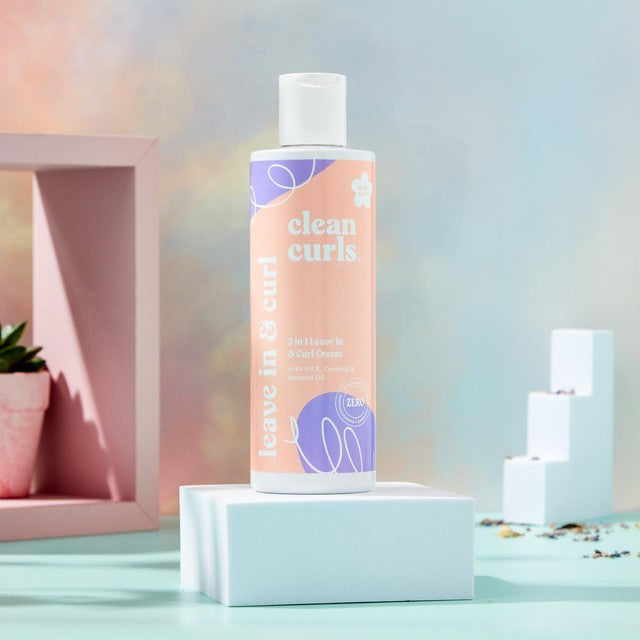 Clean Curls 2-in-1 Leave In & Curl, imported from the UK