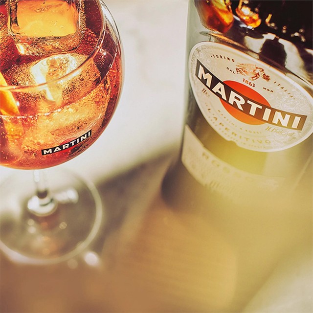 Martini Rosso vermouth 75cl, imported from the UK