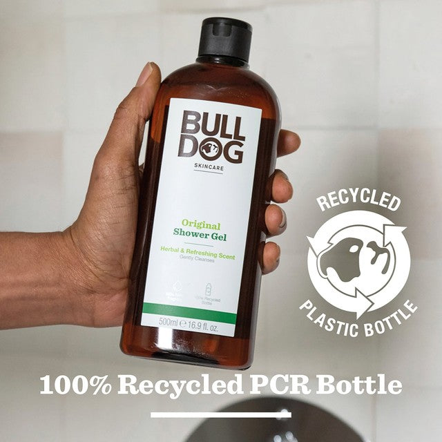 Bulldog Original Shower Gel 500ml, imported from the UK
