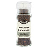 Santa Maria Tellicherry Black Pepper Grinder 70g (British brand)