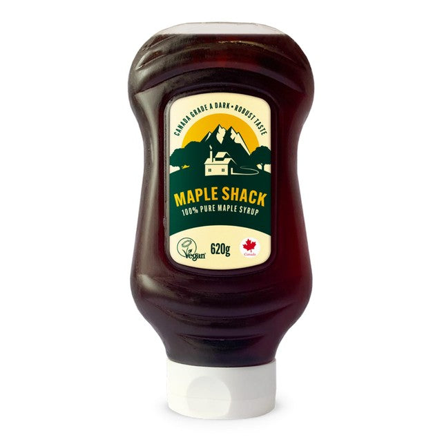 Maple Shack maple syrup Dark - British product