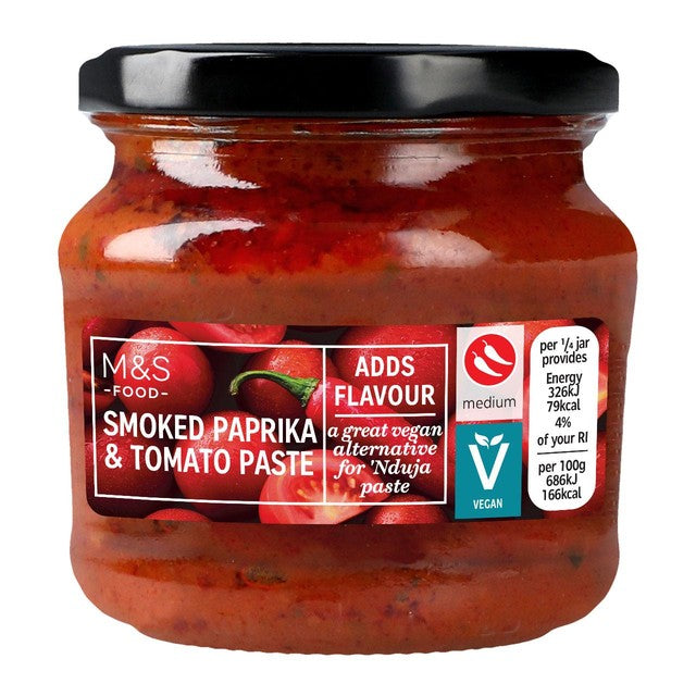 M&S Vegan 'Nduja Paste 190g, imported from the UK