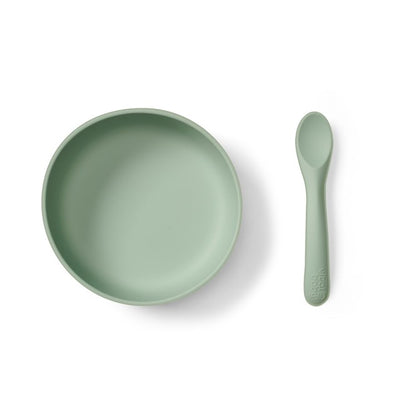 Vital Baby Silicone Suction Feeding Bowl Set - Mint
