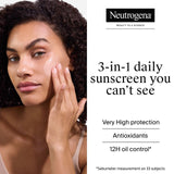 Neutrogena Ultra Sheer face sunscreen SPF50, imported from the UK